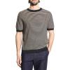 imageTheory Mens Stripe Tee in Pacific LinenBlackChino