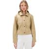 imageTheory Womens Hood Crop JacketTrench
