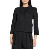 imageTheory Womens Shrkn Pkt JKT UBlack