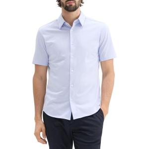 imageTheory Mens Irving Short Sleeve in Structure KnitOlympic