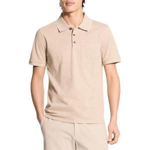 imageTheory Mens Polo Rb Pk in BirdseyeChino Multi