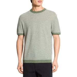 imageTheory Mens Stripe Tee in Pacific LinenOrchardWhite