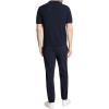 imageTheory Mens Camp Collar Shirt in Cotton Tech TwistBaltic