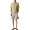 imageTheory Mens Camp Collar Shirt in Cotton Tech TwistChino