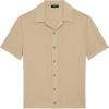 imageTheory Mens Camp Collar Shirt in Cotton Tech TwistChino