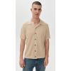 imageTheory Mens Camp Collar Shirt in Cotton TwistChino