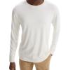 imageTheory Mens Essential Tee LS in AnenomeWinter White