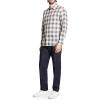 imageTheory Mens Irving Oe in Ombre CheckCarbon Multi