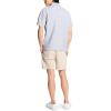 imageTheory Mens Irving Short Sleeve in Summer StripeDark RainstormEggshell