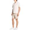 imageTheory Mens Noll Short Sleeve Camp Collar in Geo Cotton DobbyWhiteEggshell