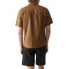 imageTheory Mens Noll Short Sleeve in Soft LawnDeep Tobacco