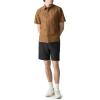 imageTheory Mens Noll Short Sleeve in Soft LawnDeep Tobacco
