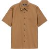 imageTheory Mens Noll Short Sleeve in Soft LawnDeep Tobacco