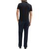 imageTheory Mens Noran Polo in Jersey LyocellBlack