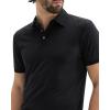 imageTheory Mens Noran Polo in Jersey LyocellBlack