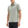 imageTheory Mens Noran Polo in Jersey LyocellGreenstone