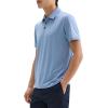 imageTheory Mens Noran Polo in Jersey LyocellRainstorm
