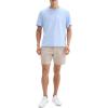 imageTheory Mens Relaxed Tee in Clinton KnitClear Sky