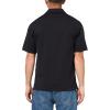 imageTheory Mens Ryder Quarterzip Polo in Relay JerseyBlack