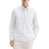 imageTheory Mens Shirt in Weekend StripeWhiteWalnut
