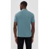 imageTheory Mens Short Sleeve Cable PoloDark Rainstorm
