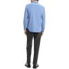 imageTheory Mens Sylvain Shirt in Structure KnitBlue Lake