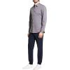 imageTheory Mens Sylvain Shirt in Structure KnitCarbon