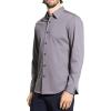 imageTheory Mens Sylvain Shirt in Structure KnitCarbon