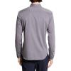 imageTheory Mens Sylvain Shirt in Structure KnitCarbon