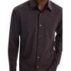 imageTheory Mens Sylvain Shirt in Structure KnitHickory