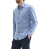imageTheory Mens Sylvain Shirt in Structure KnitRainstorm