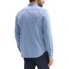 imageTheory Mens Sylvain Shirt in Structure KnitRainstorm