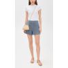 imageTheory Womens Cotton Blend ShortsLight Denim