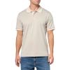 imageTheory Mens Geo Polo in Mod JacquardSandWalnut