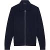 imageTheory Mens Mesh Polo Full Zip in Tactile CottonBaltic