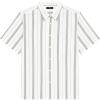 imageTheory Mens Noll Short Sleeve Shirt in Summer DobbyIvoryOrchard