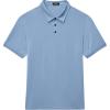 imageTheory Mens Noran Polo in Jersey LyocellRainstorm