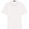 imageTheory Mens Precise Polo Pique in CottonIvory