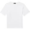 imageTheory Mens Relaxed Tee in Clinton KnitWhite
