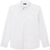 imageTheory Mens Shirt in Weekend StripeWhiteWalnut