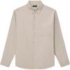 imageTheory Mens Weekend Shirt in Fluid CottonEarl Grey