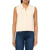 imageTheory Womens Zip Up Vest RNatural