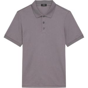 imageTheory Mens Precise Polo Pique in CottonCarbon