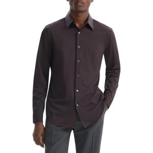 imageTheory Mens Sylvain Shirt in Structure KnitHickory