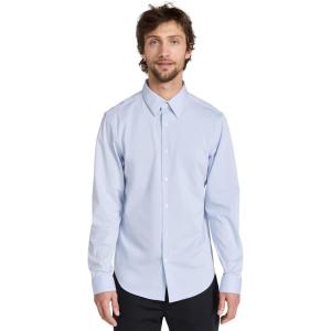 imageTheory Mens Sylvain Structure Knit Dress ShirtOlympic