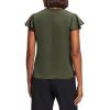 imageTheory Womens Ruffle Sleeve TopDark Olive