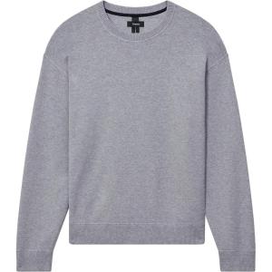 imageTheory Mens Relax Crewneck Long Sleeve in Light Bilen Melange Grey