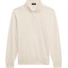 imageTheory Mens Goris Polo Long Sleeve in Light BilenAlabaster