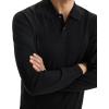 imageTheory Mens Goris Polo Long Sleeve in Light BilenBlack
