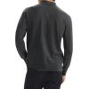 imageTheory Mens Goris Polo Long Sleeve in Light BilenCharcoal Melange